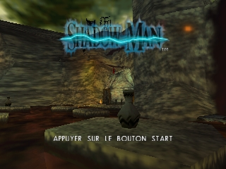 Shadow Man title screen for Nintendo 64